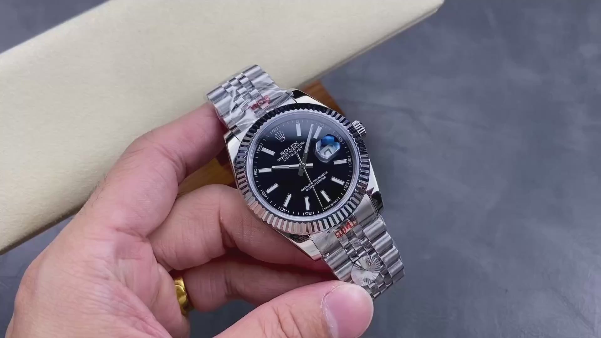 Silver Date Just Inspired  - Black Dial 💥