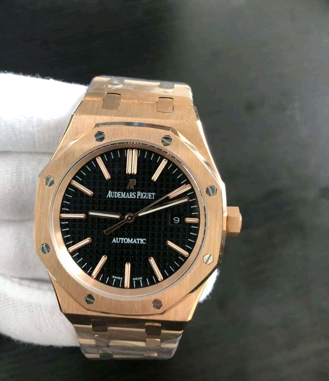 Rose Gold AP Inspired - Black Dial 💥