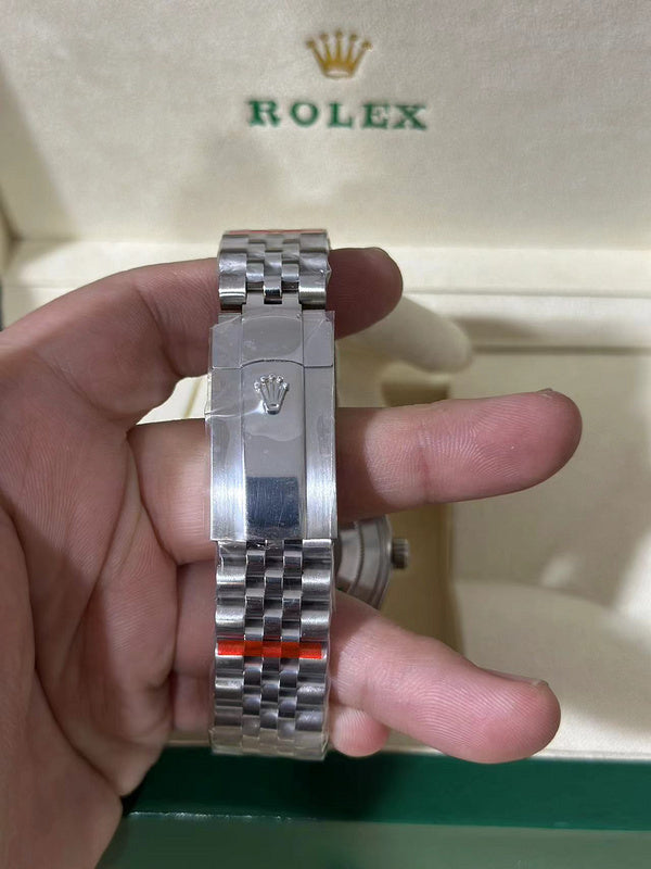 Silver Date Just Inspired - Green Dial 💥