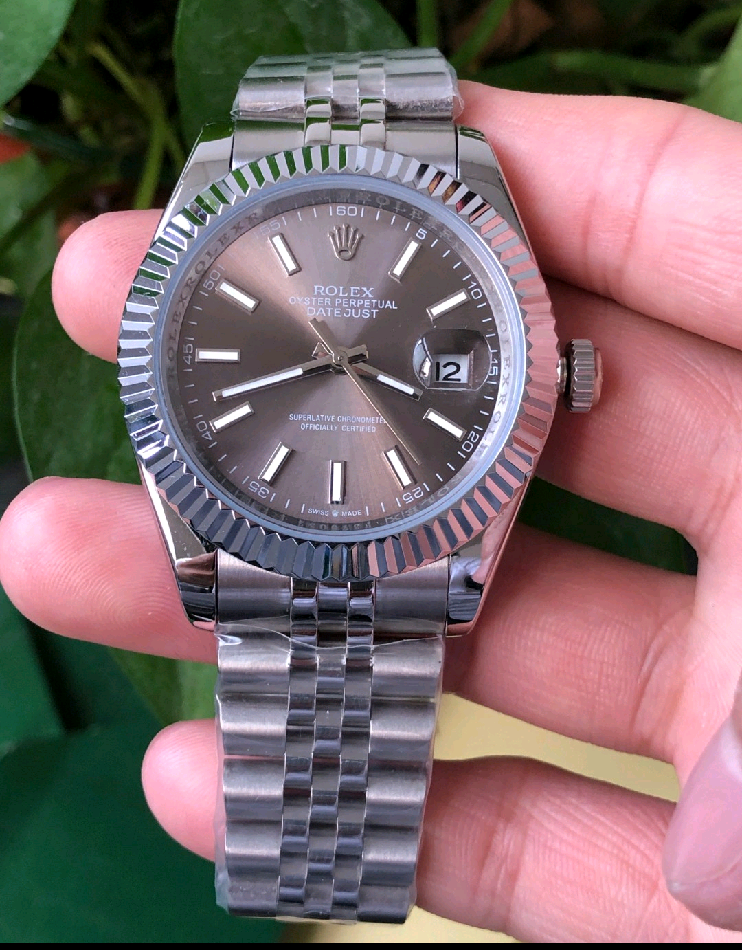 Silver Date Just Inspired - Grey Dial 💥