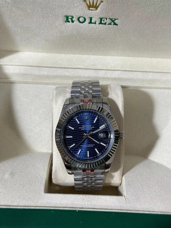 Silver Date Just Inspired - Blue Dial 💥