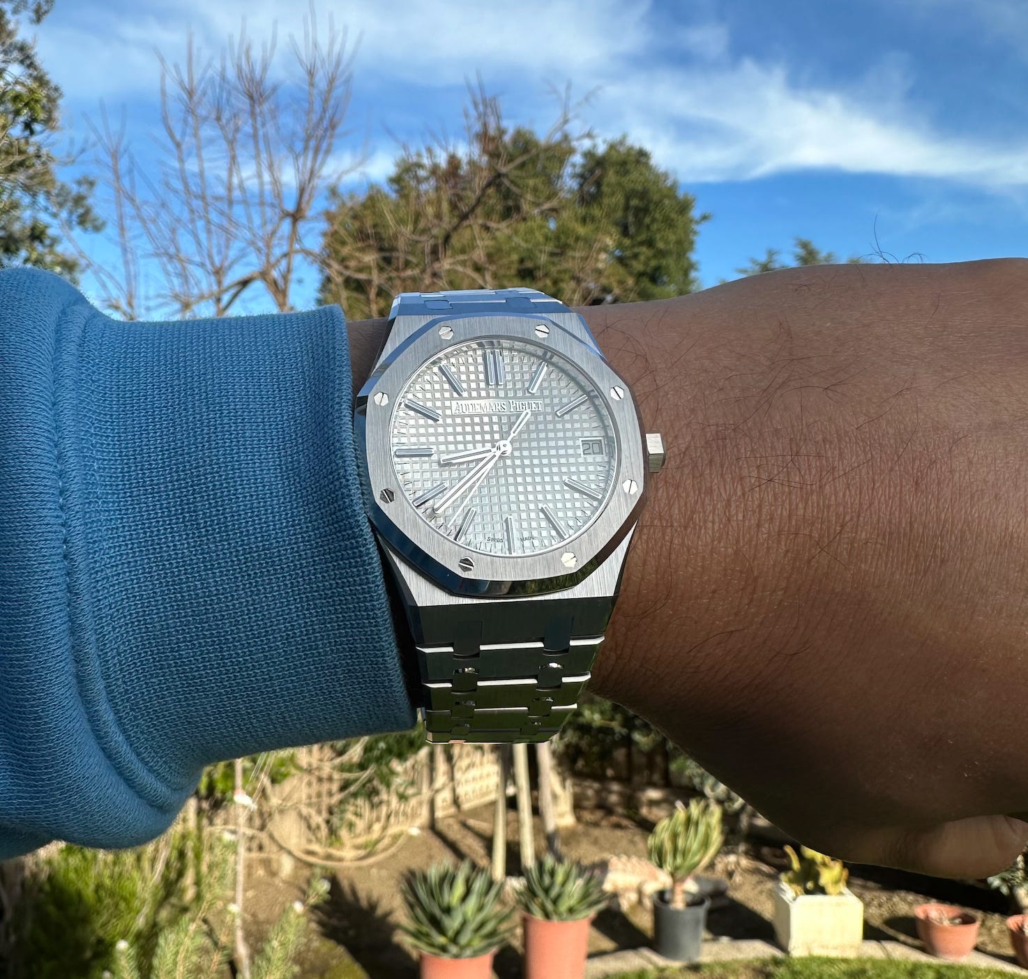 Silver AP Inspired - Silver Dial 💥 - The Fake Watch Company 💥