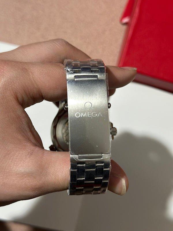 Silver Omega Inspired - Blue Dial 💥 - The Fake Watch Company 💥