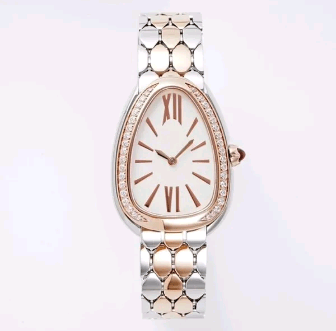 Two Tone Cartier Inspired Diamonds 💥 - The Fake Watch Company 💥