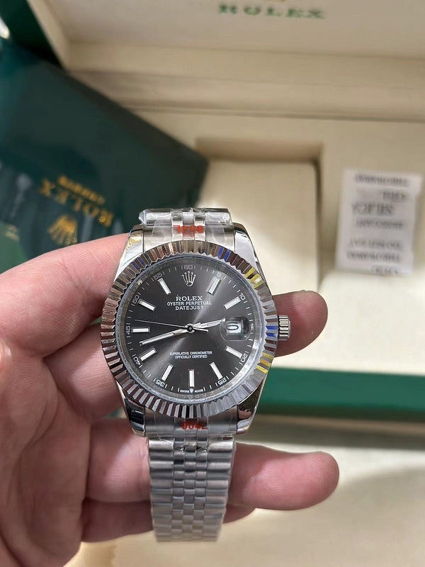 Silver Date Just Inspired - Grey Dial 💥